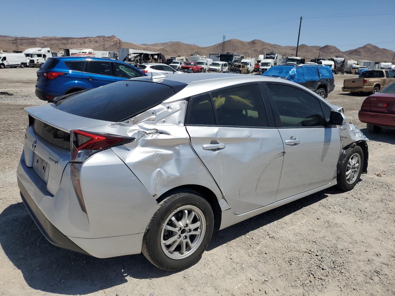 VIN JTDKBRFU7G3004881 2016 TOYOTA PRIUS no.3