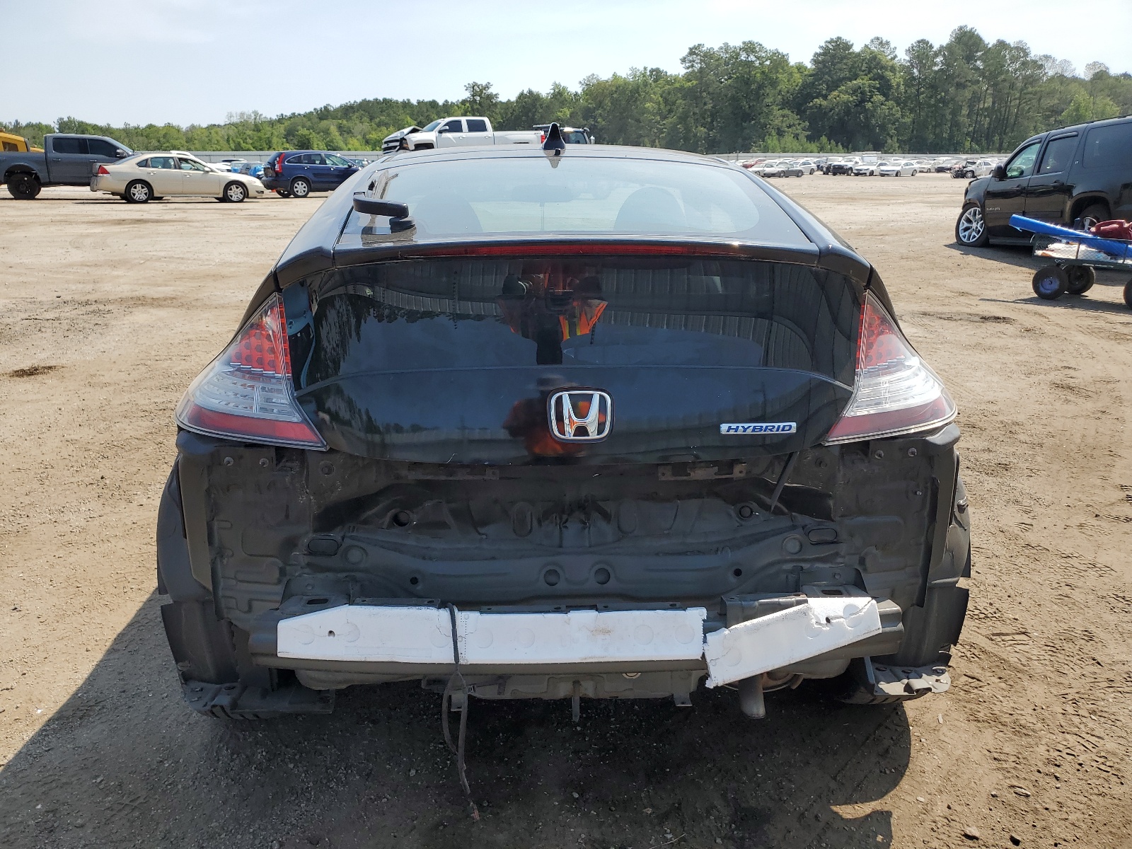 JHMZF1D67BS012954 2011 Honda Cr-Z Ex