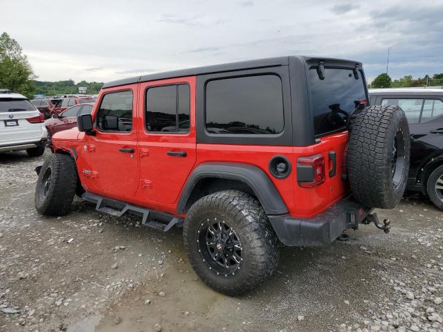  JEEP WRANGLER 2018 Красный