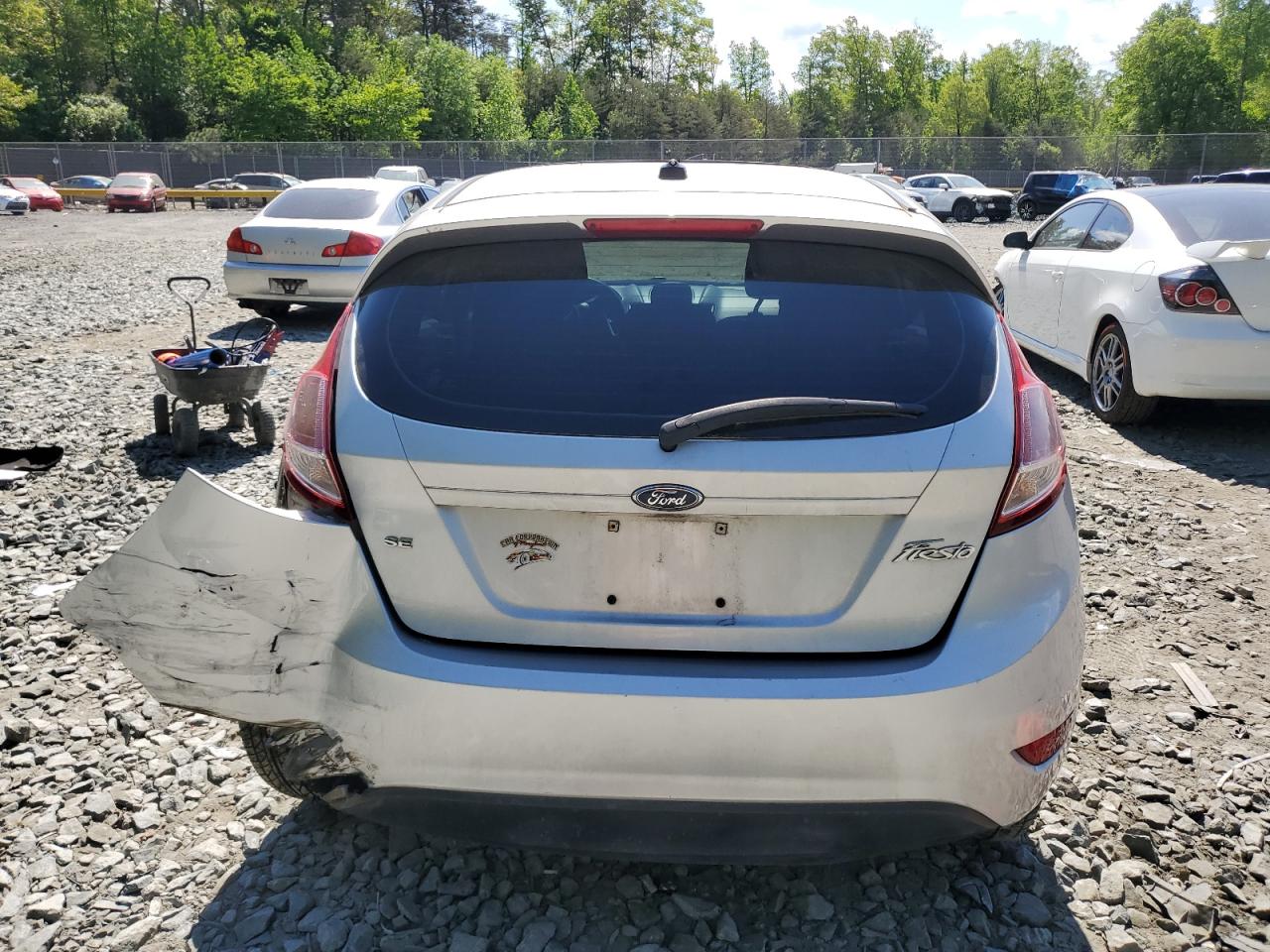 2016 Ford Fiesta Se VIN: 3FADP4EJ8GM190441 Lot: 50022824