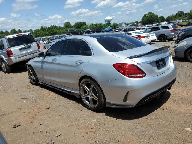  MERCEDES-BENZ C-CLASS 2015 Сріблястий