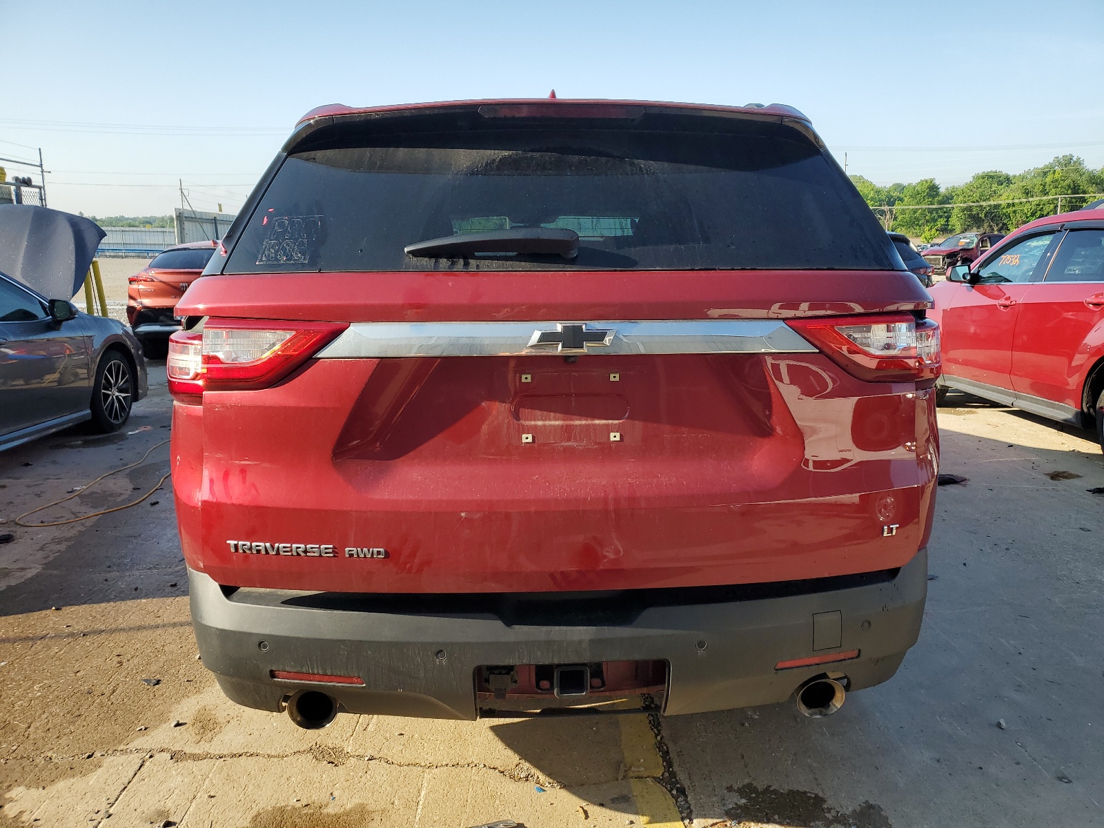 1GNEVGKW8KJ153490 2019 Chevrolet Traverse Lt