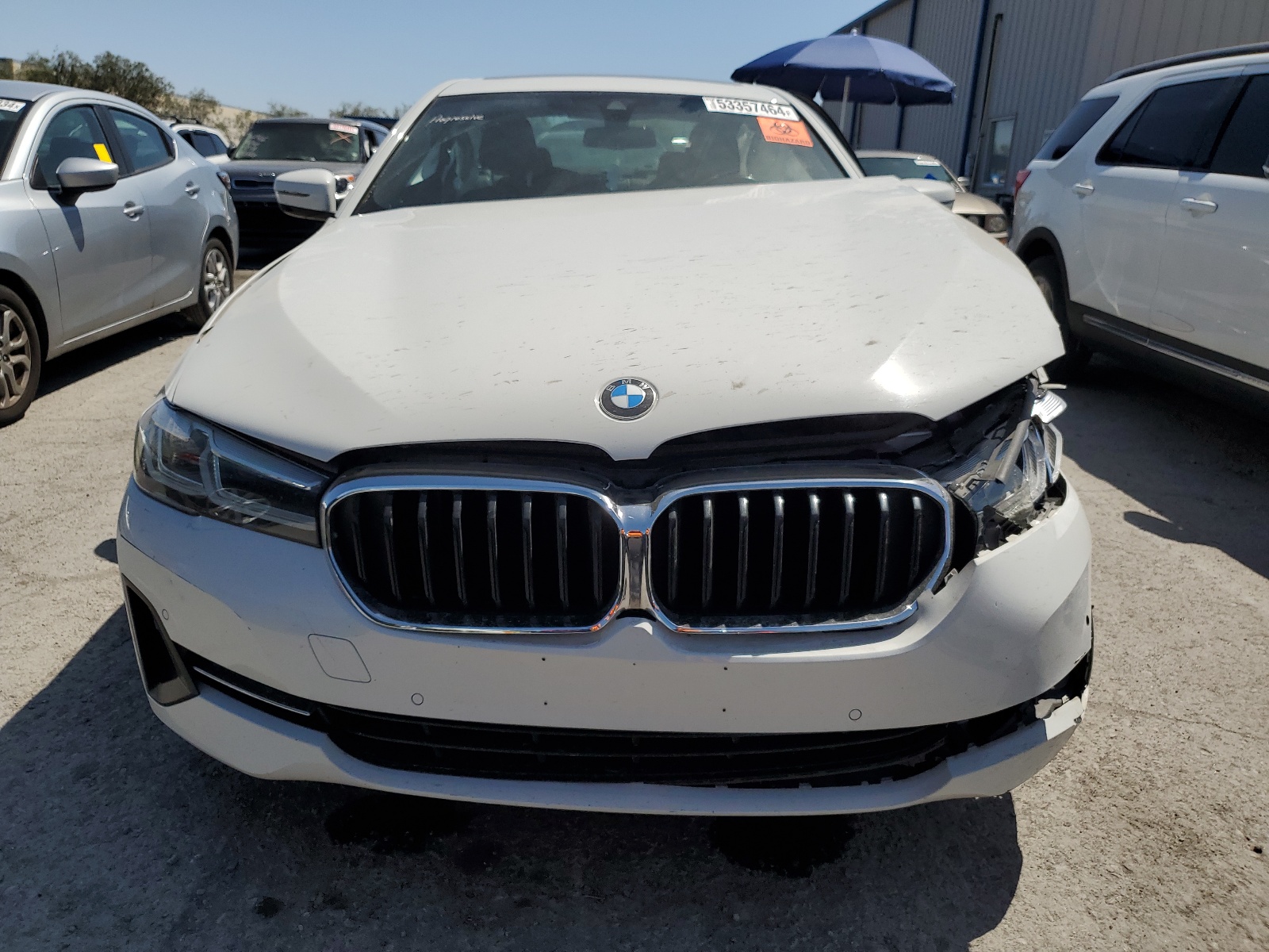 2021 BMW 530 I vin: WBA53BH09MCF63341