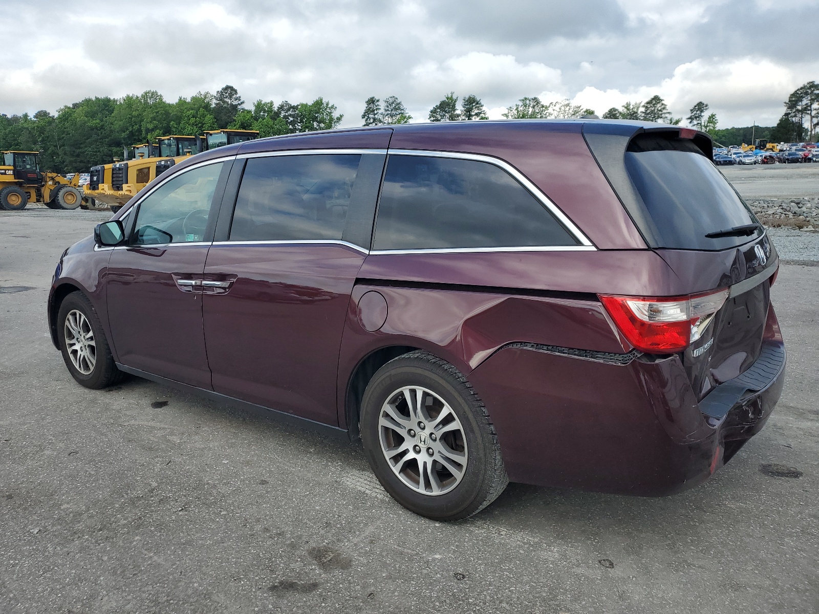 5FNRL5H60BB018362 2011 Honda Odyssey Exl