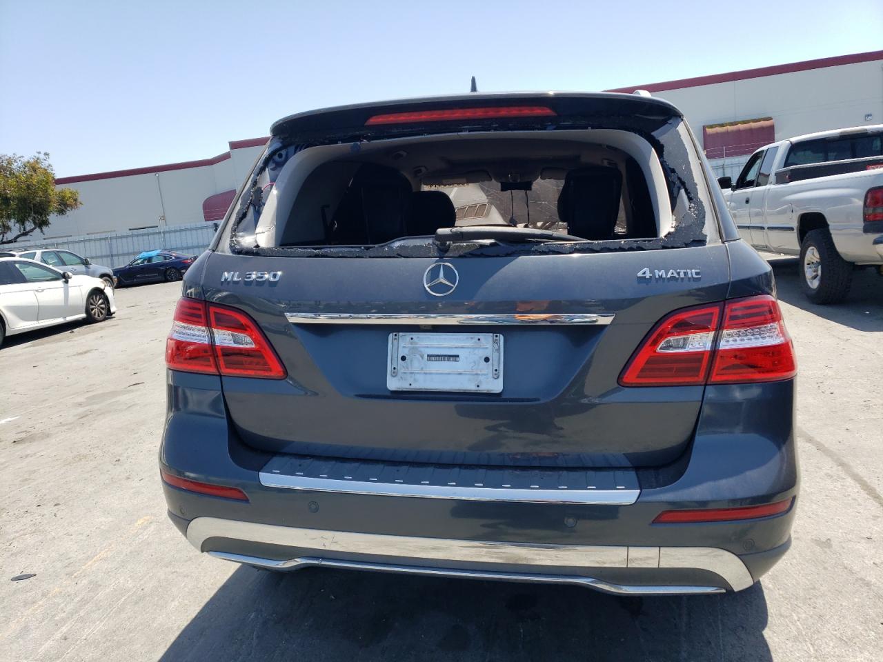 2012 Mercedes-Benz Ml 350 4Matic VIN: 4JGDA5HB6CA033886 Lot: 55490414