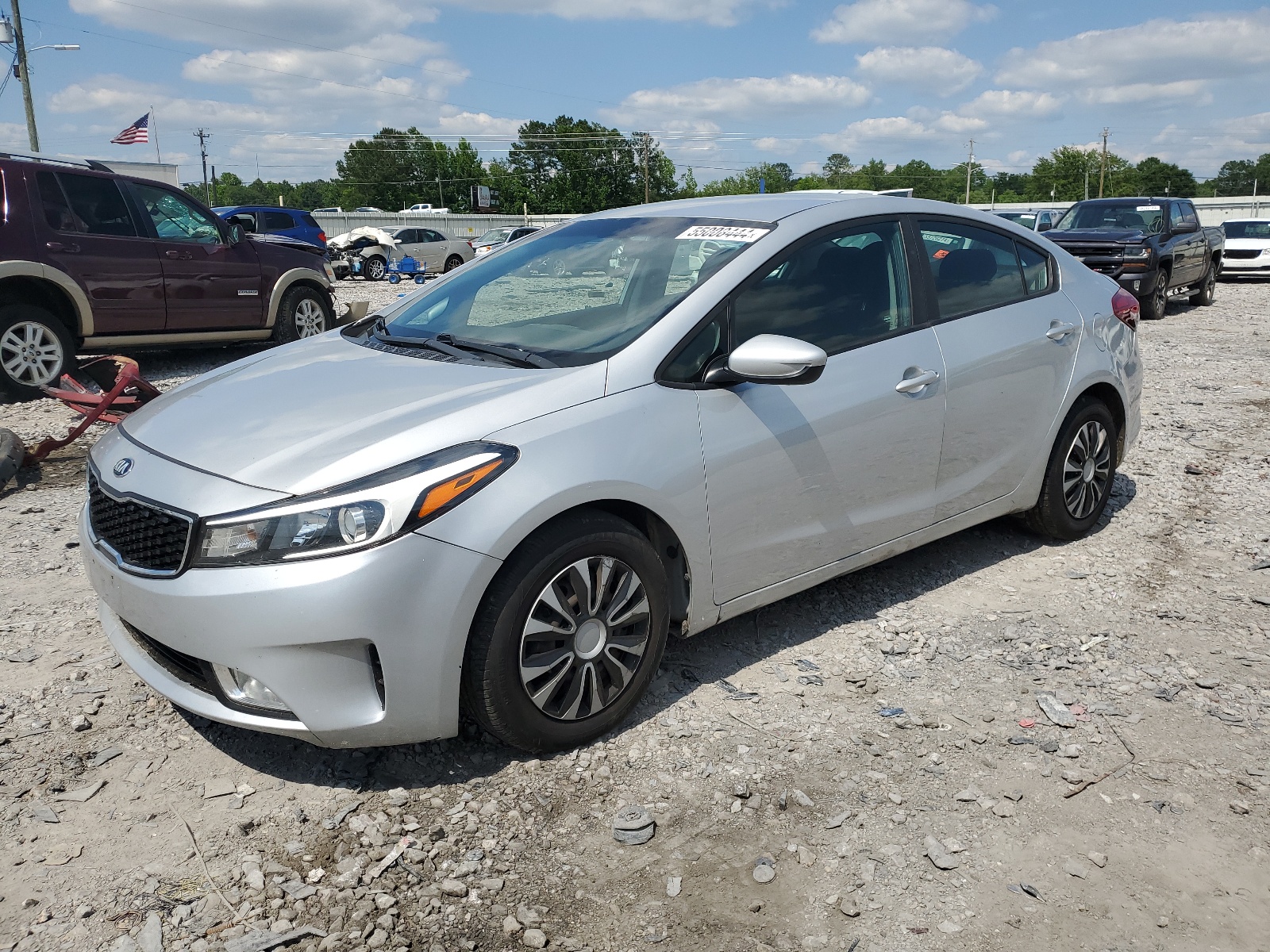 2017 Kia Forte Lx vin: 3KPFK4A74HE113573