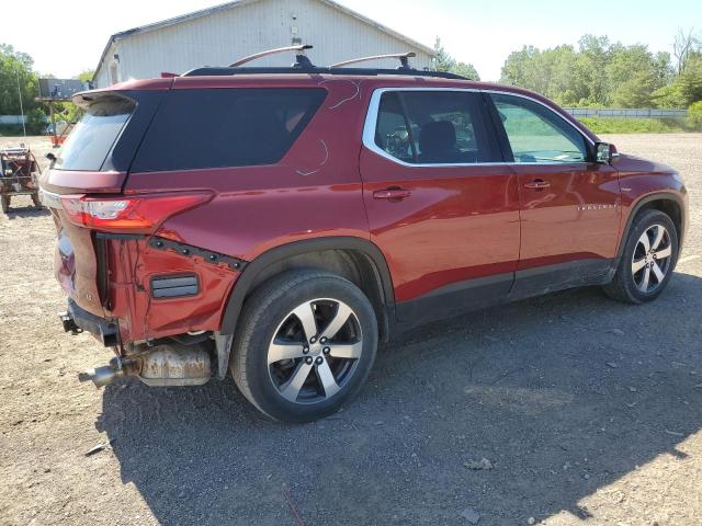  CHEVROLET TRAVERSE 2021 Червоний