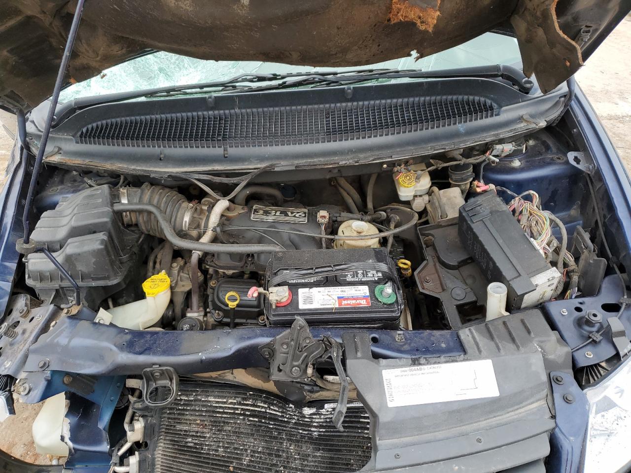 2005 Dodge Grand Caravan Se VIN: 2D4GP24R45R242174 Lot: 55390344