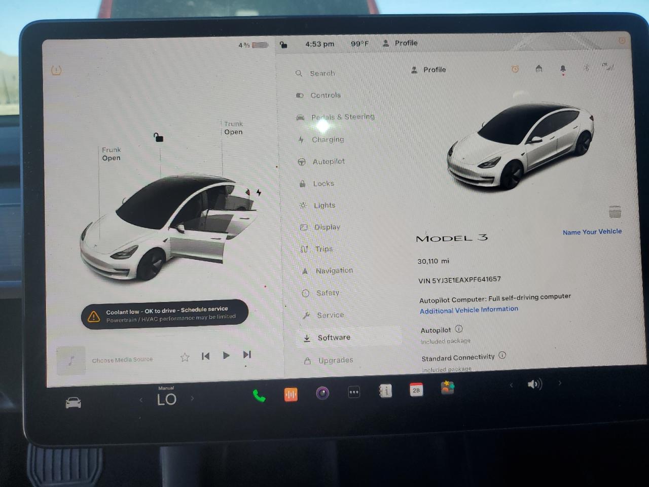 5YJ3E1EAXPF641657 2023 Tesla Model 3