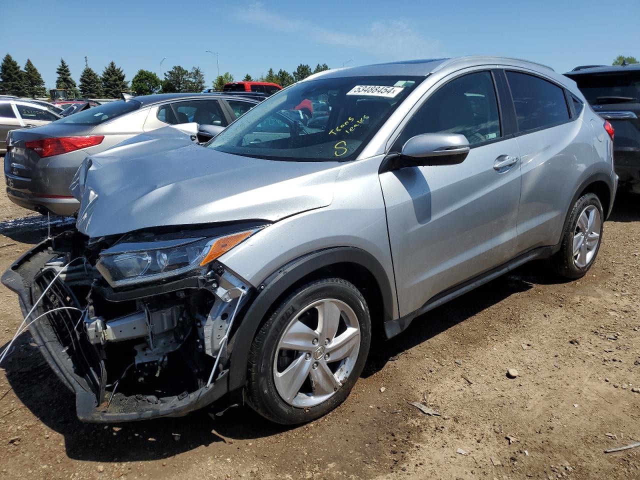 2019 Honda Hr-V Ex VIN: 3CZRU6H58KM718162 Lot: 53488454