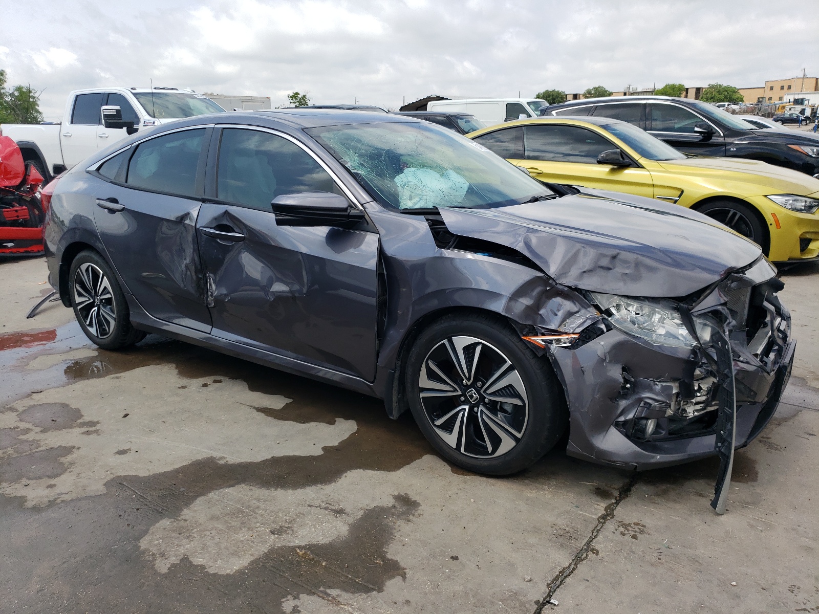 2018 Honda Civic Exl vin: 2HGFC1F76JH641972