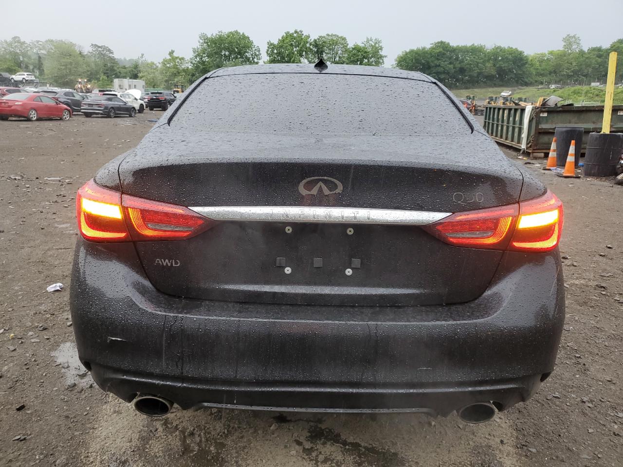 2019 Infiniti Q50 Luxe VIN: JN1EV7AR9KM554553 Lot: 56030734