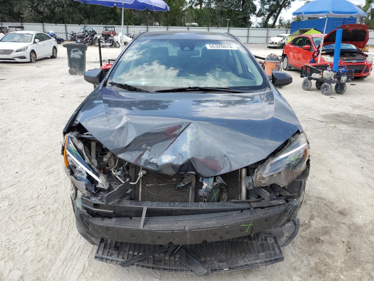 2017 Toyota Corolla L VIN: 2T1BURHE0HC815463 Lot: 56326674