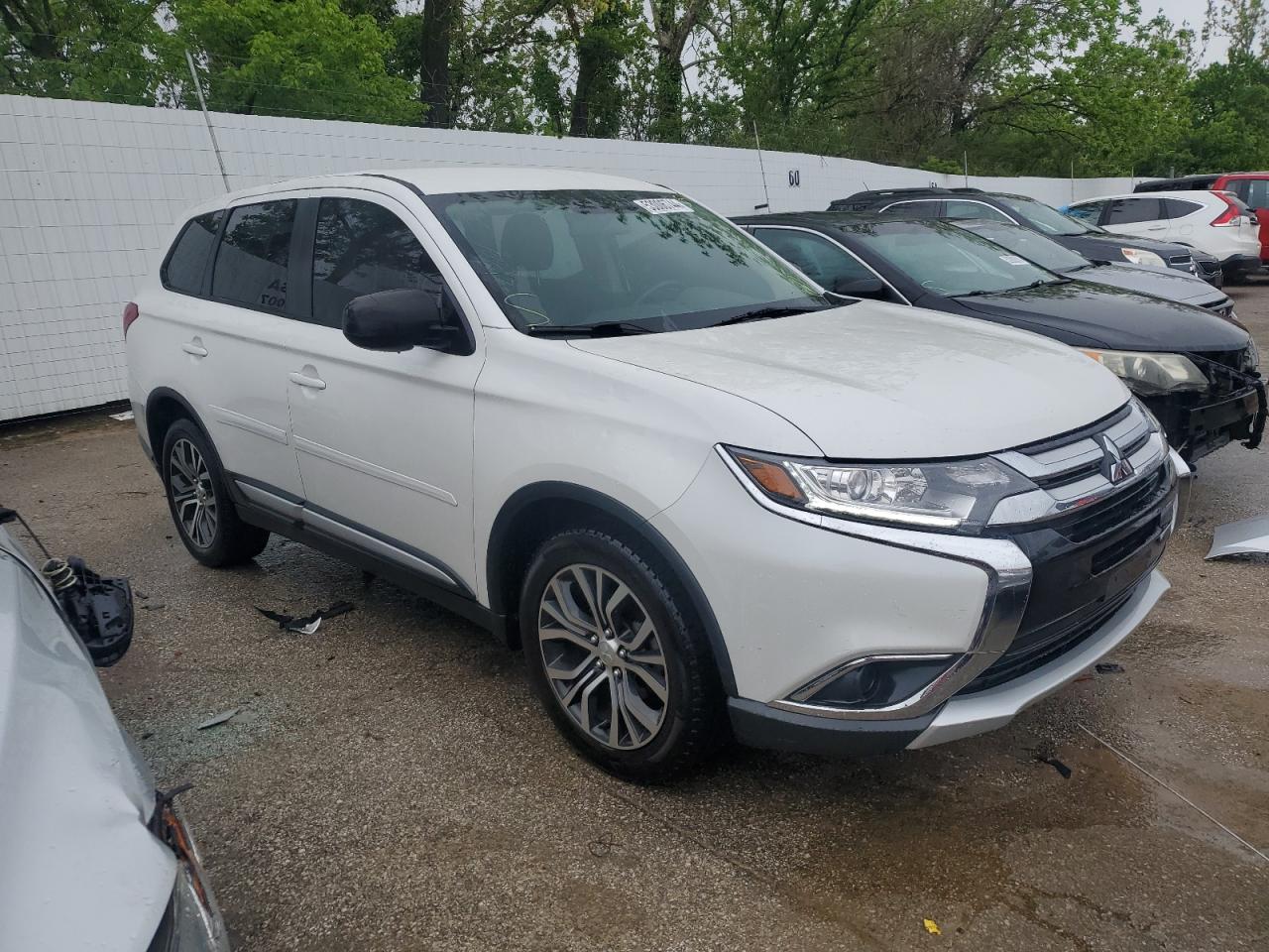 2017 Mitsubishi Outlander Es VIN: JA4AD2A37HZ070156 Lot: 53006744