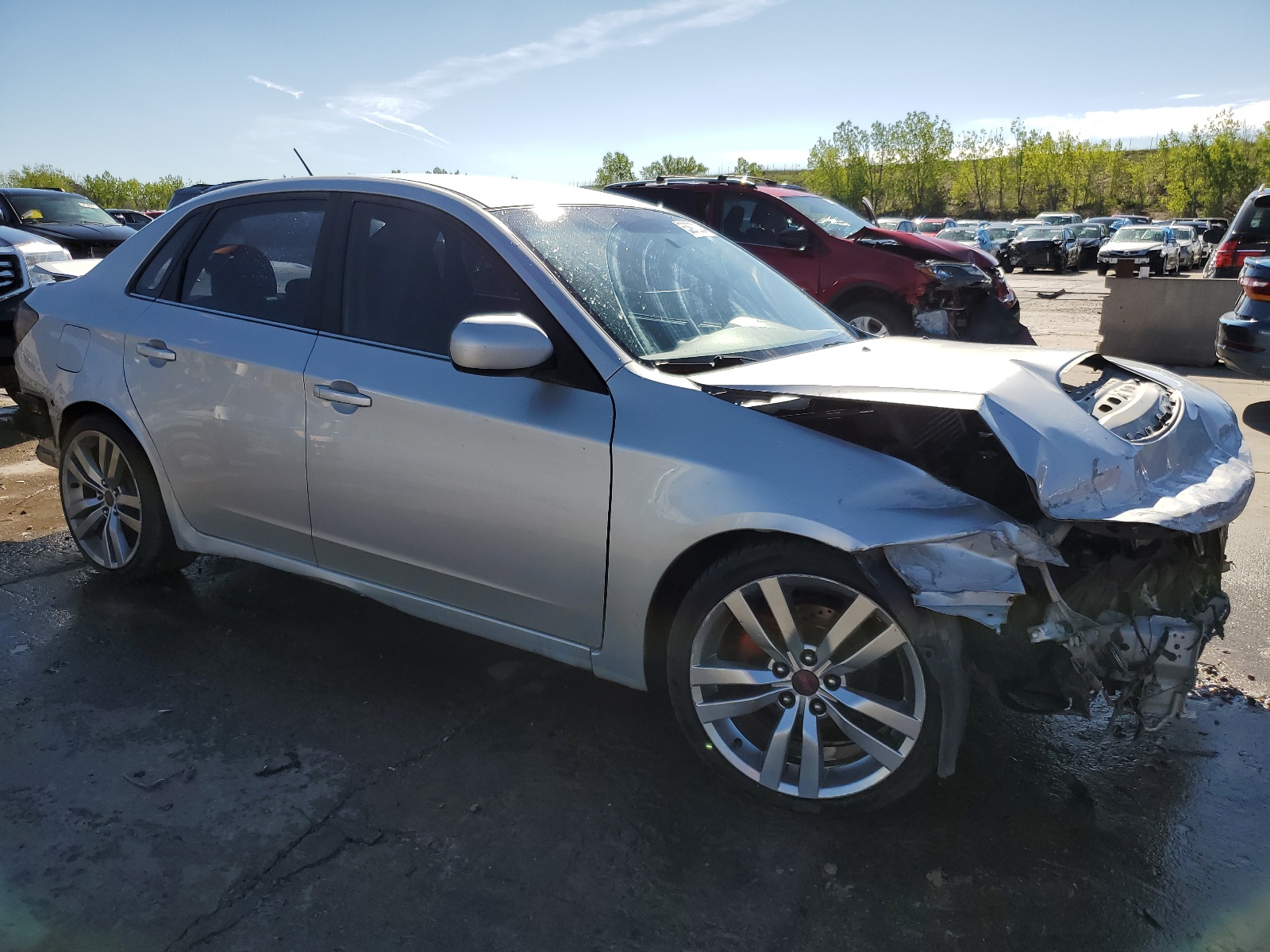 JF1GE74698G509276 2008 Subaru Impreza Wrx