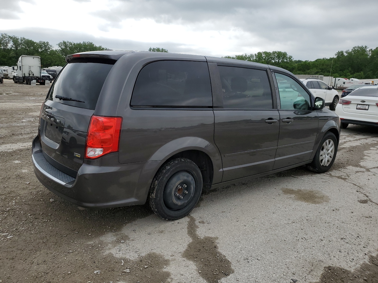 2015 Dodge Grand Caravan Se vin: 2C4RDGBG3FR663611