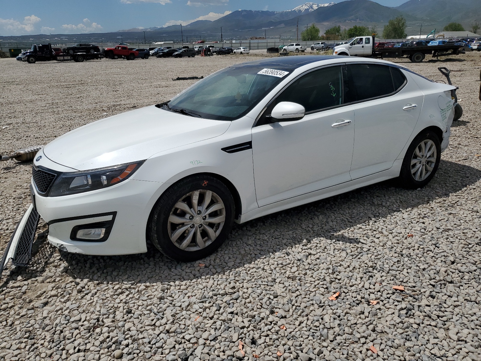 2015 Kia Optima Ex vin: 5XXGN4A70FG428645