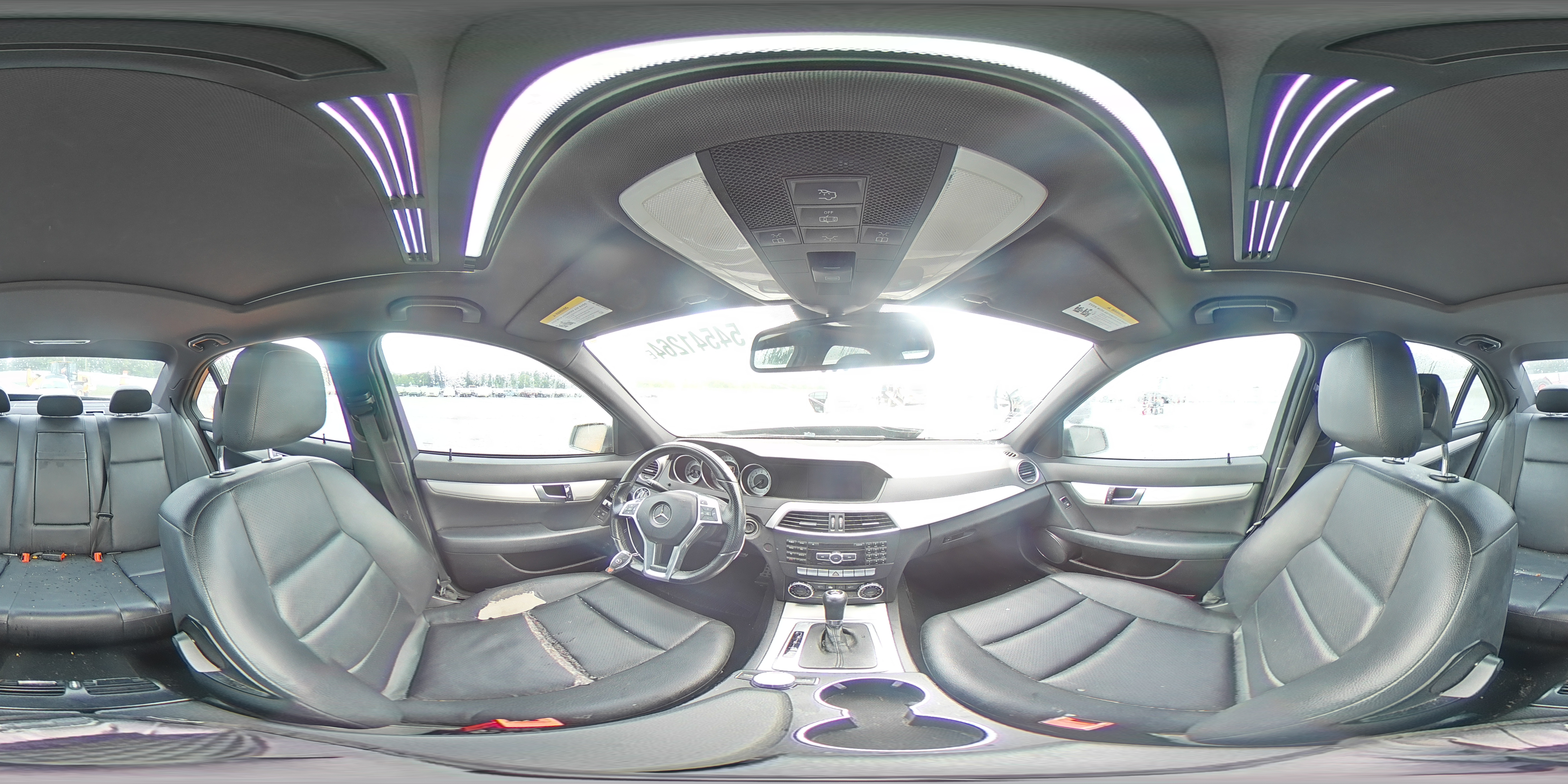 2012 Mercedes-Benz C 250 VIN: WDDGF4HB6CR199930 Lot: 54541264