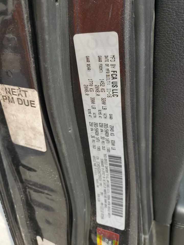 2017 Dodge Durango Gt VIN: 1C4RDHDG9HC724314 Lot: 54958394