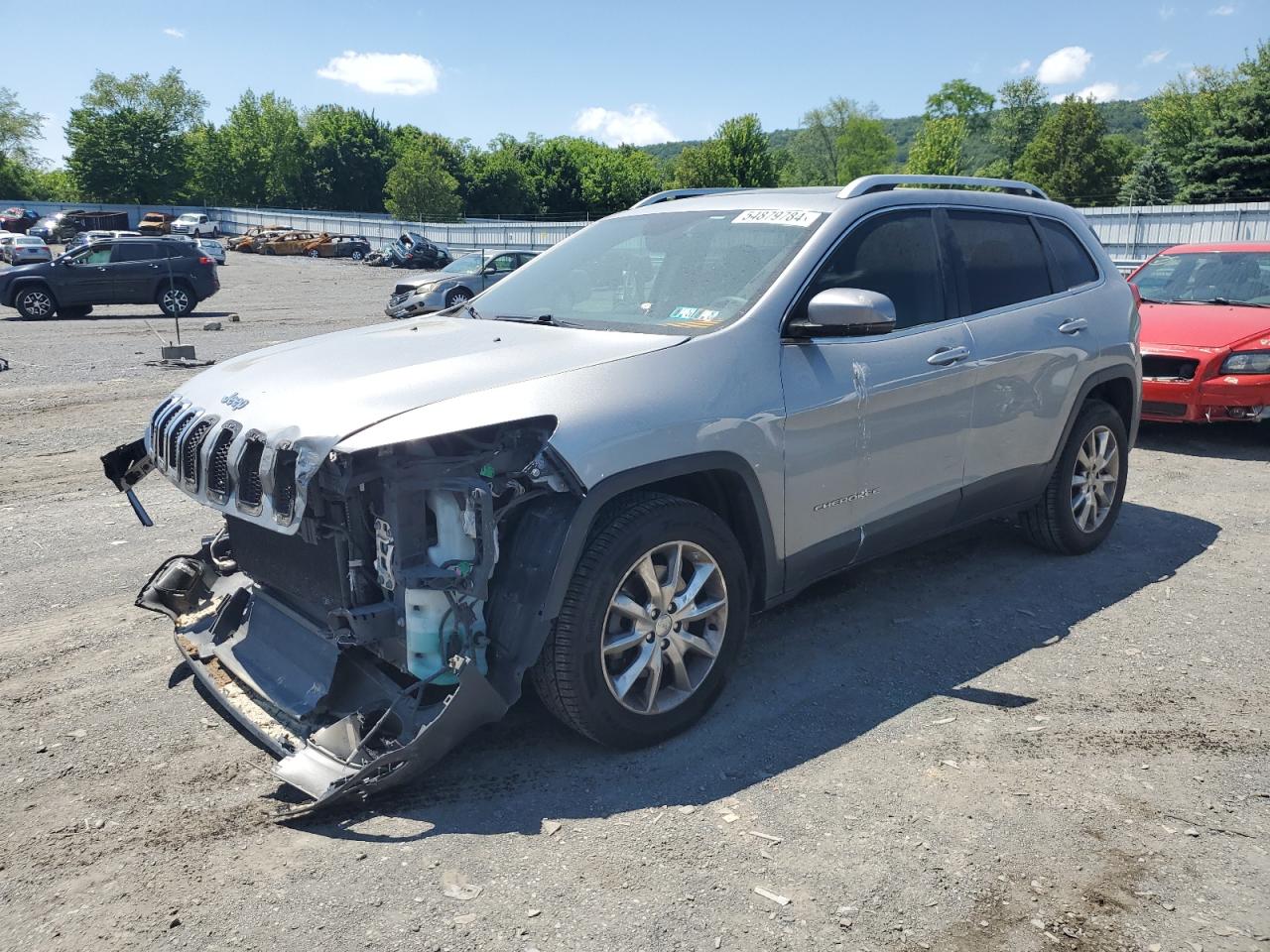 2014 Jeep Cherokee Limited VIN: 1C4PJMDS7EW156295 Lot: 54879784