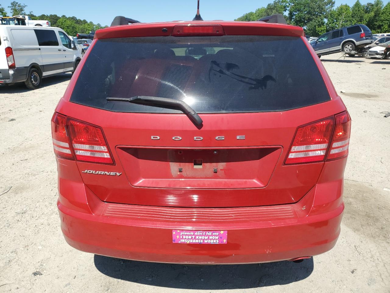2018 Dodge Journey Se VIN: 3C4PDCAB3JT384123 Lot: 56626194