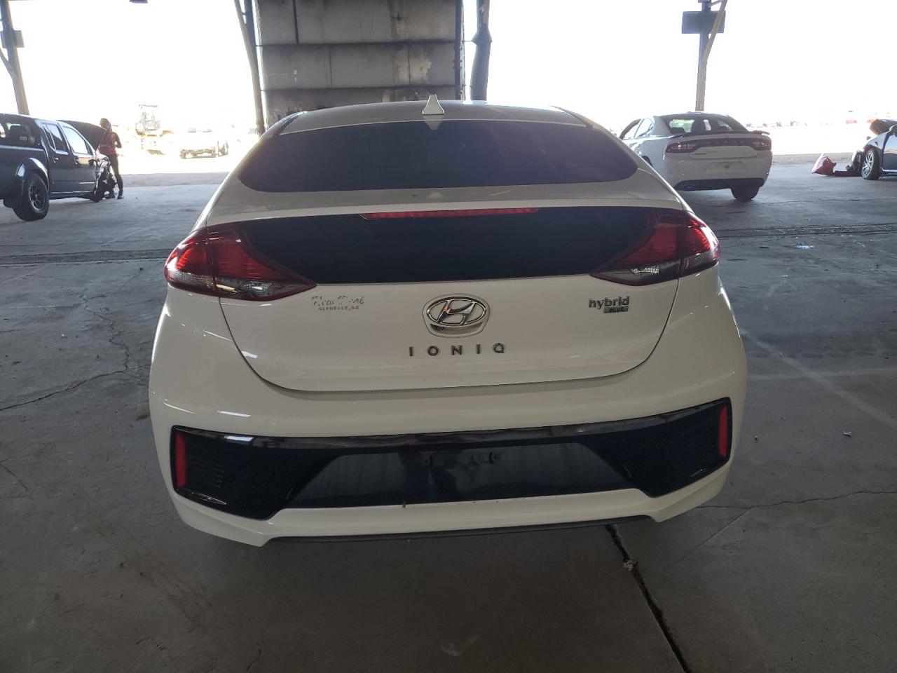 2017 Hyundai Ioniq Blue VIN: KMHC65LC2HU049666 Lot: 53803214