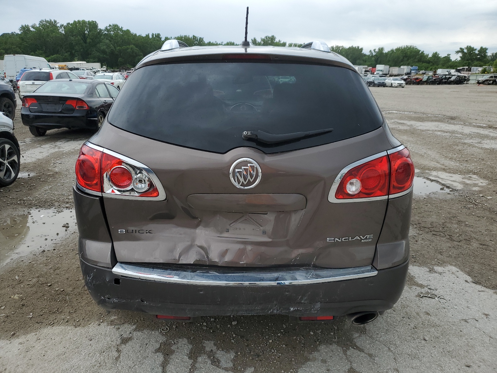 5GAKVDED7CJ393542 2012 Buick Enclave