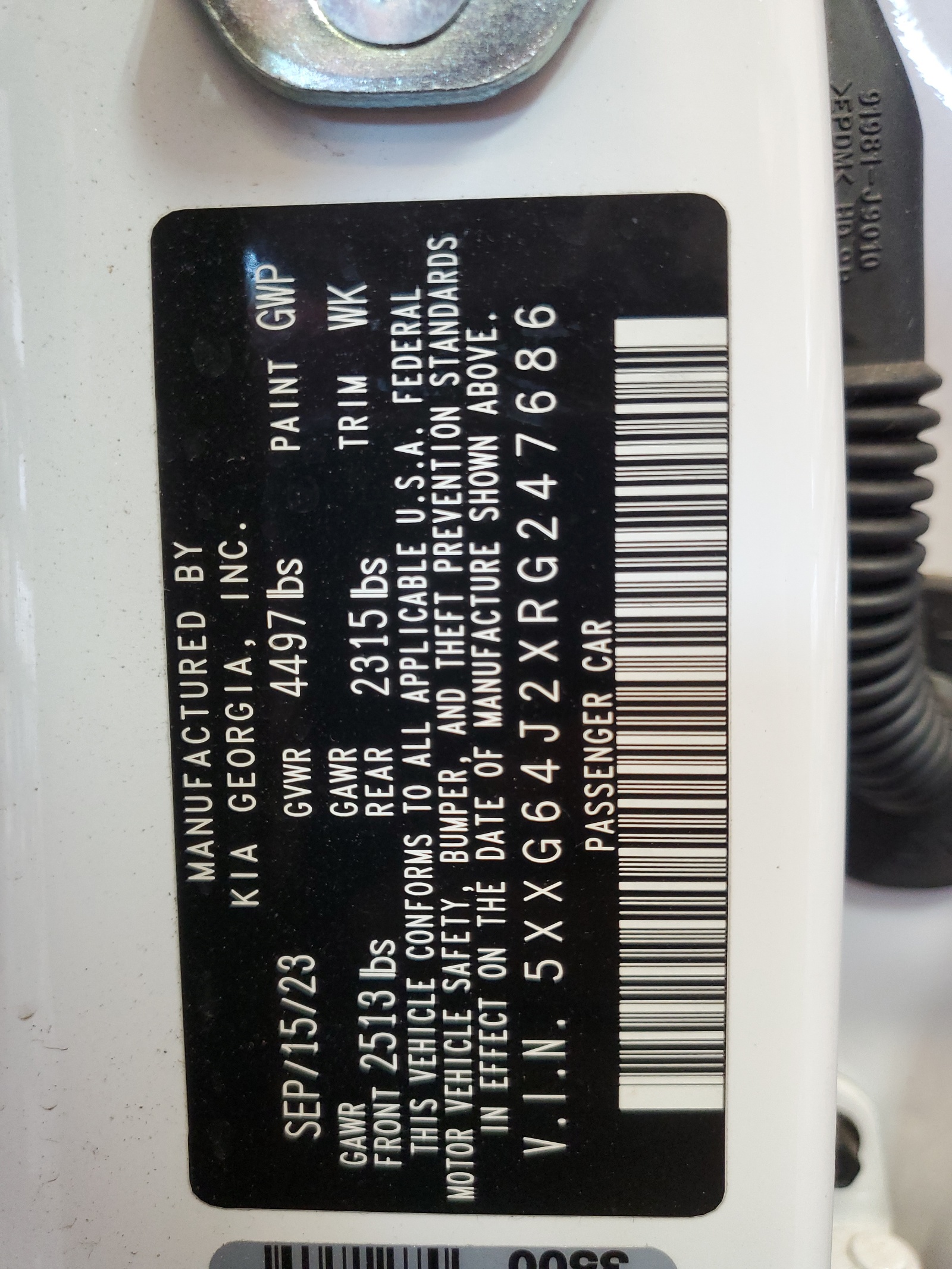 5XXG64J2XRG247686 2024 Kia K5 Gt Line