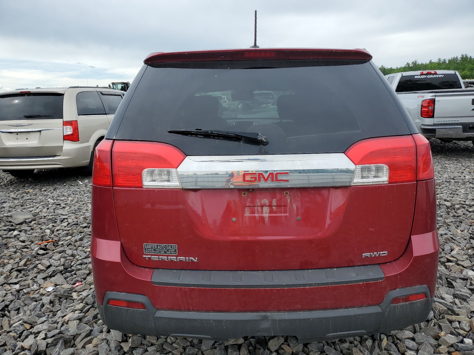 2GKFLVEK3F6165831 2015 GMC Terrain Sle