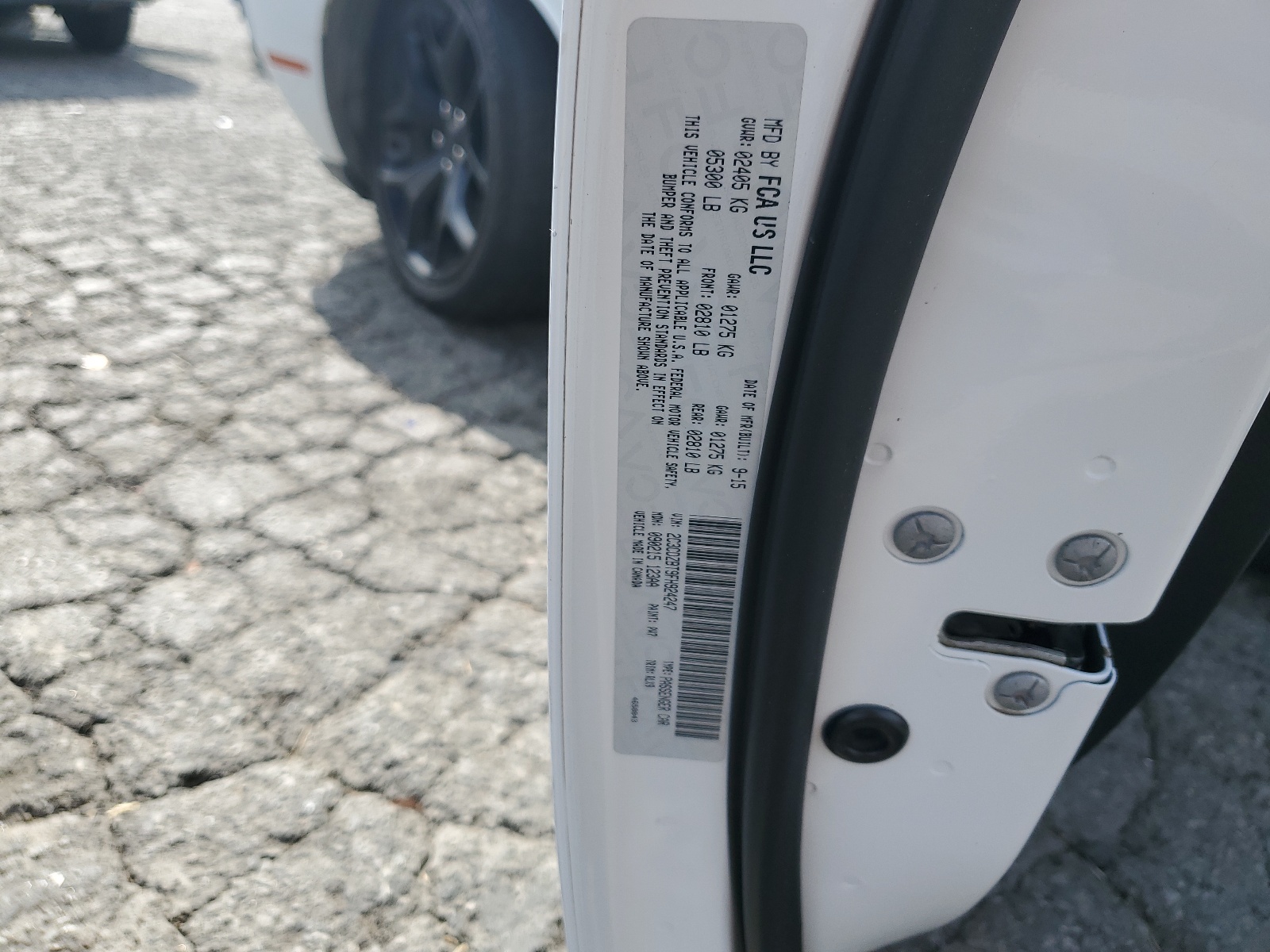 2C3CDZBT9FH924247 2015 Dodge Challenger Sxt Plus