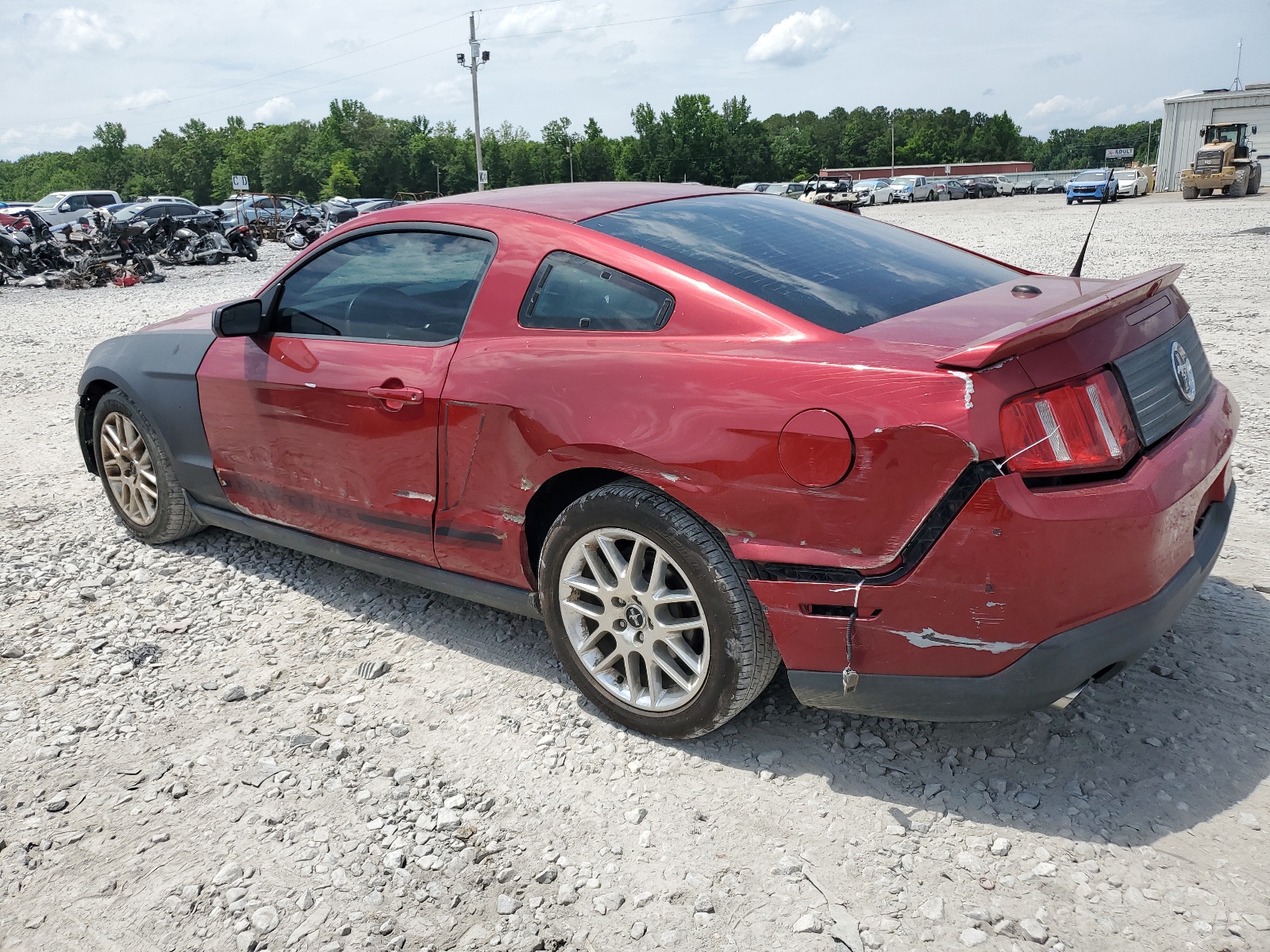 2012 Ford Mustang vin: 1ZVBP8AM0C5220781