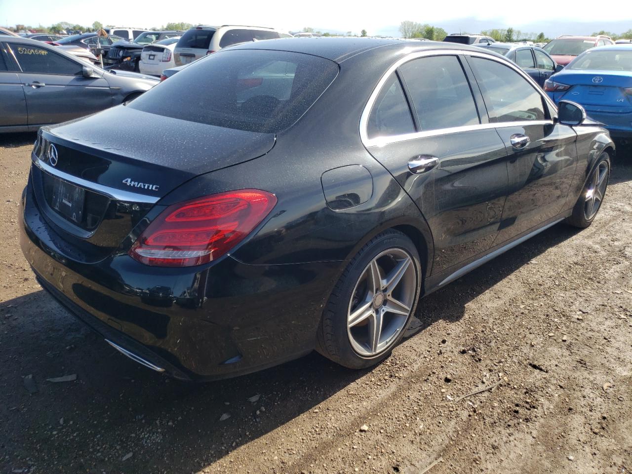 2015 Mercedes-Benz C 400 4Matic VIN: 55SWF6GB6FU014481 Lot: 52620634