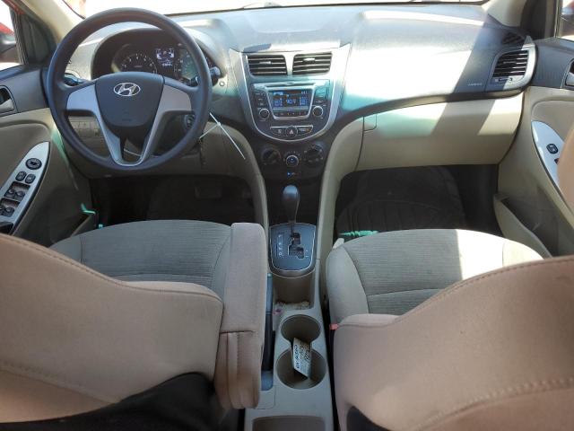  HYUNDAI ACCENT 2017 Красный