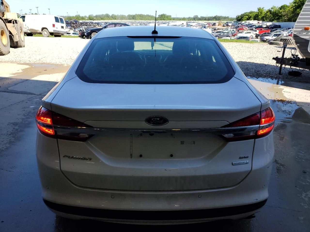 2017 Ford Fusion Se VIN: 3FA6P0HD0HR177887 Lot: 55911834