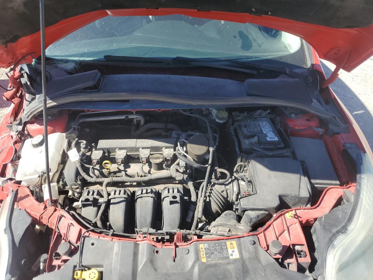 2014 Ford Focus Se VIN: 1FADP3F23EL327883 Lot: 53735164