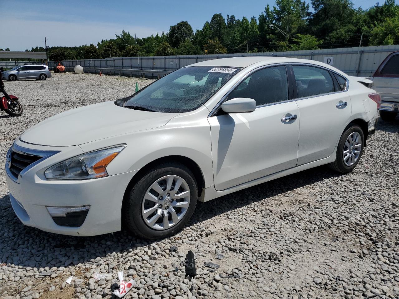 2013 Nissan Altima 2.5 white sedan gas 1N4AL3AP0DN546823 photo #1