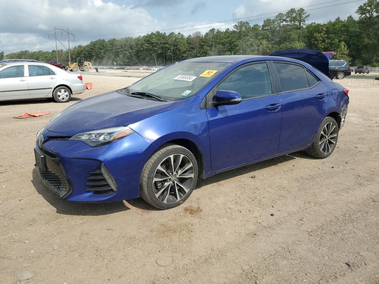 2018 Toyota Corolla L VIN: 5YFBURHEXJP804136 Lot: 53808364