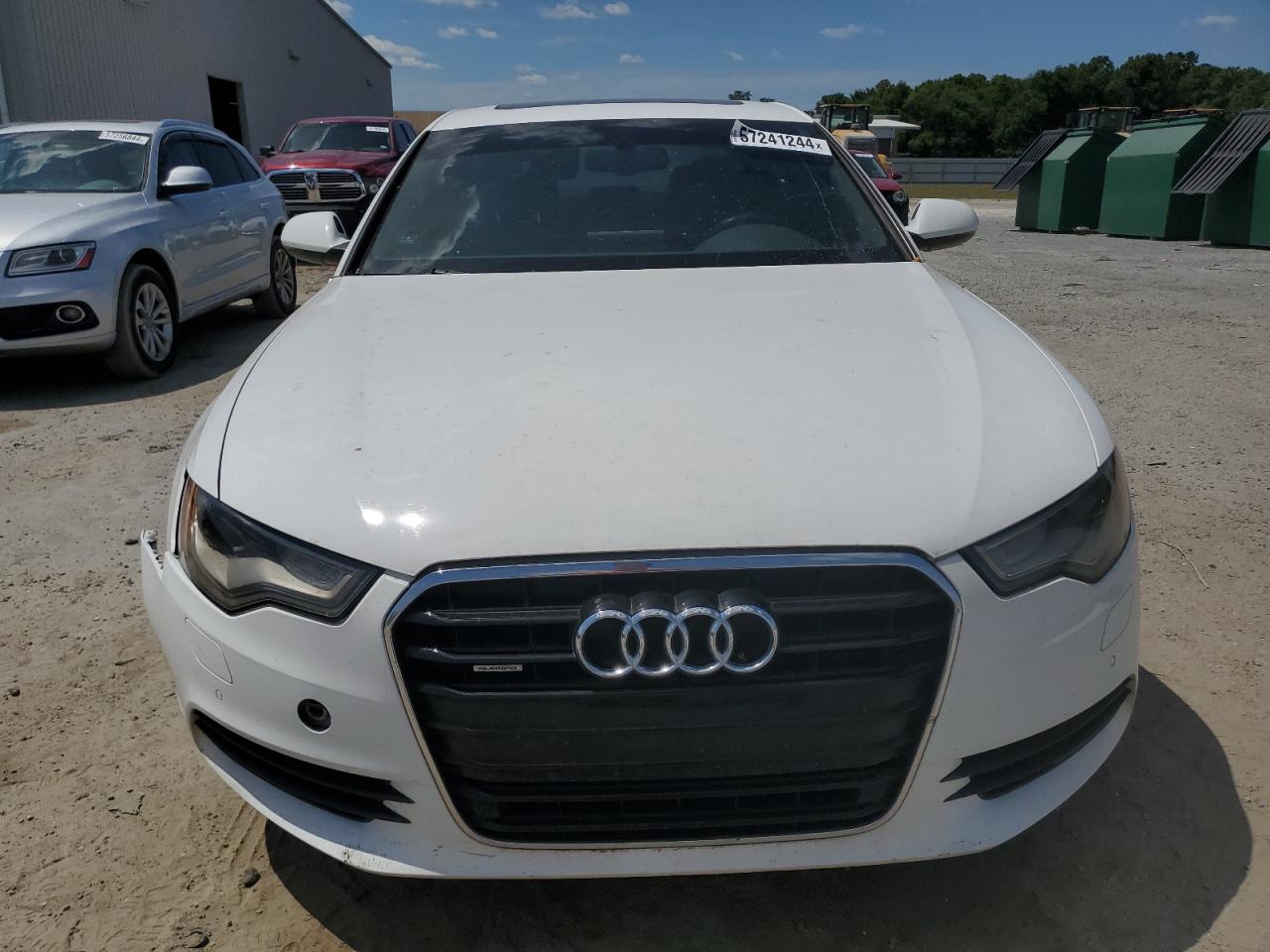 2014 Audi A6 Premium Plus VIN: WAUGFAFC3EN128244 Lot: 57241244