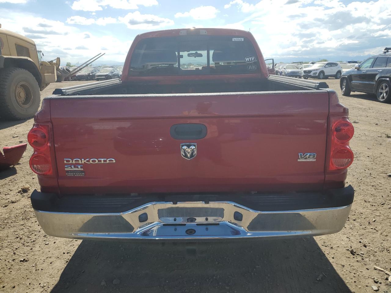 2006 Dodge Dakota Quad Slt VIN: 1D7HW48N26S547590 Lot: 55104504