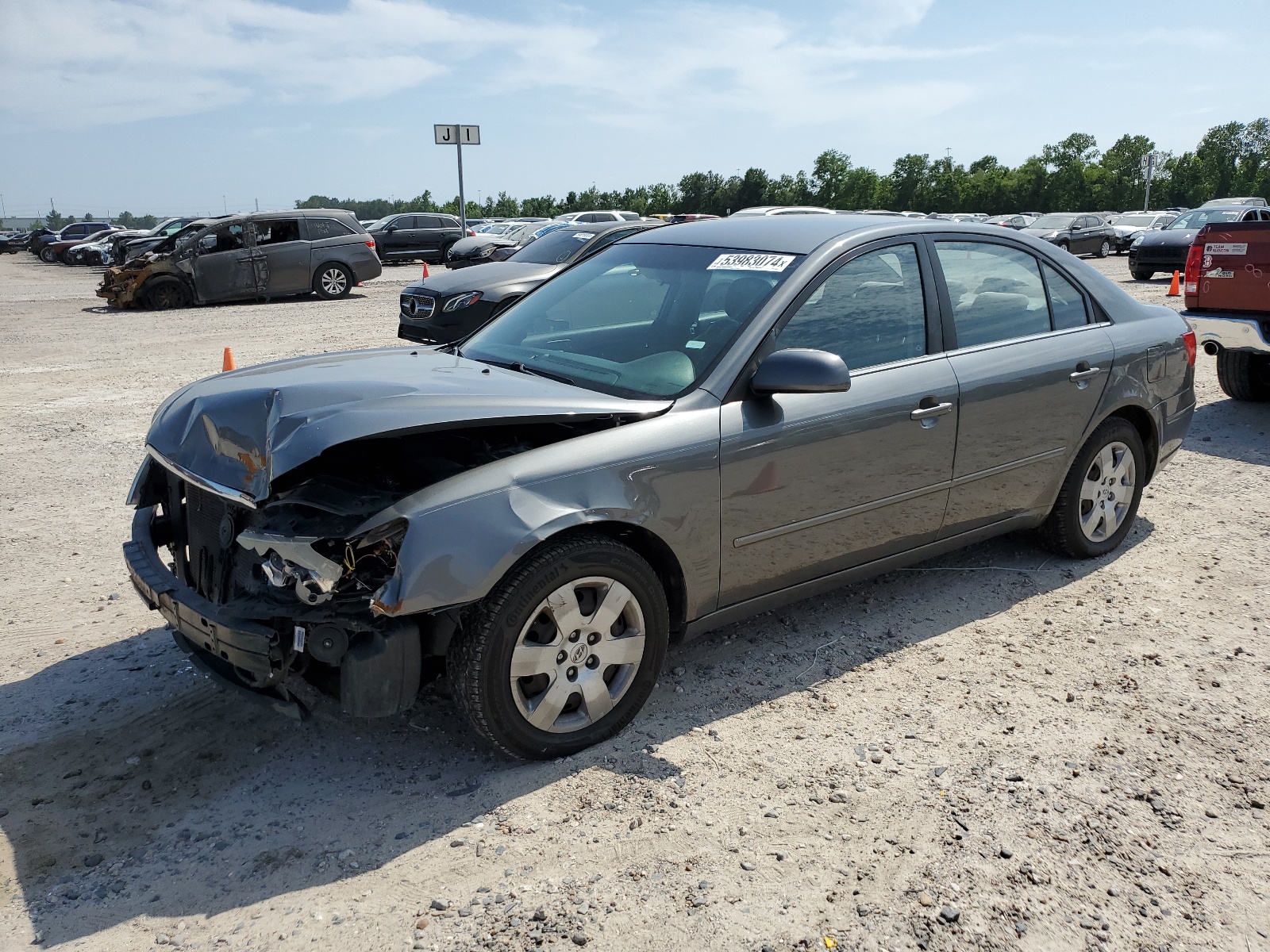 5NPET46C39H419076 2009 Hyundai Sonata Gls