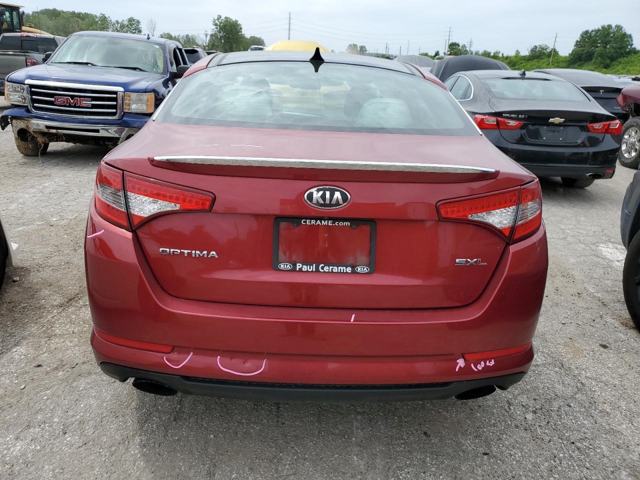 2013 Kia Optima Sx VIN: 5XXGR4A68DG122852 Lot: 56891934