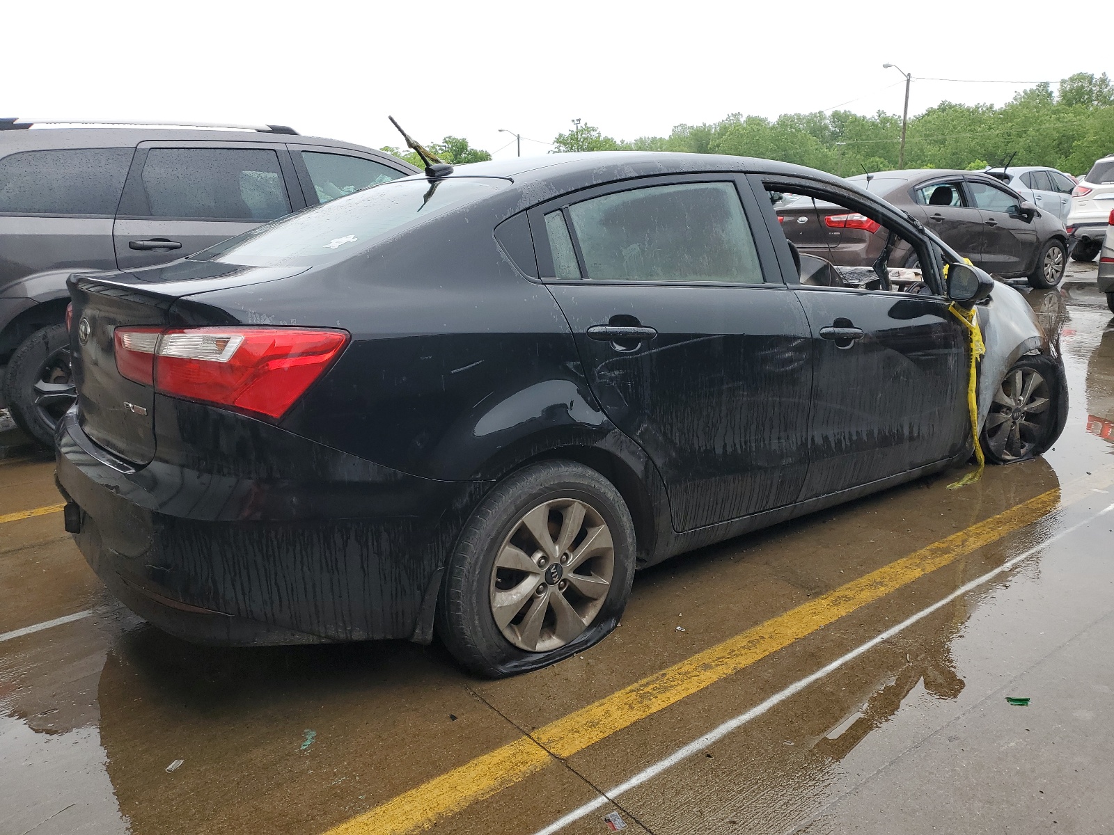 2017 Kia Rio Ex vin: KNADN4A37H6050564