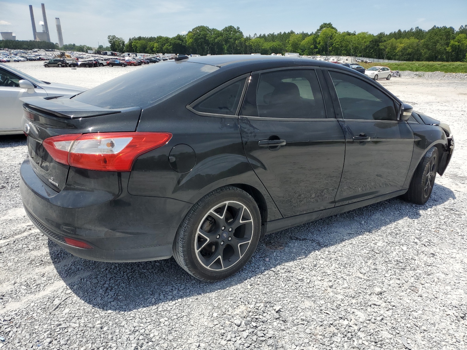 2014 Ford Focus Se vin: 1FADP3F22EL262508