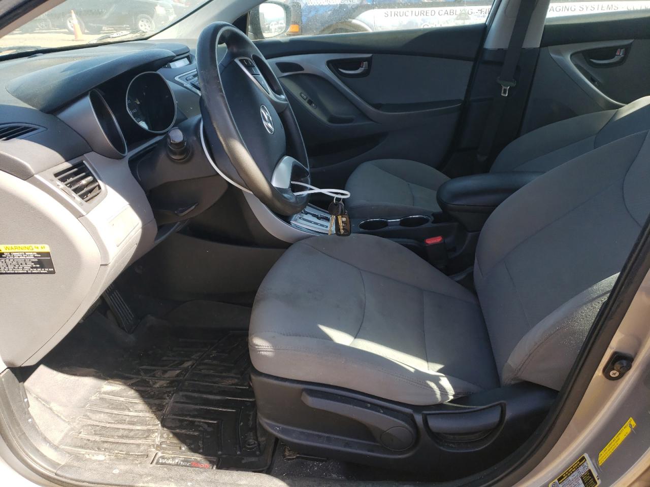 2012 Hyundai Elantra Gls VIN: KMHDH4AE4CU407078 Lot: 53844814