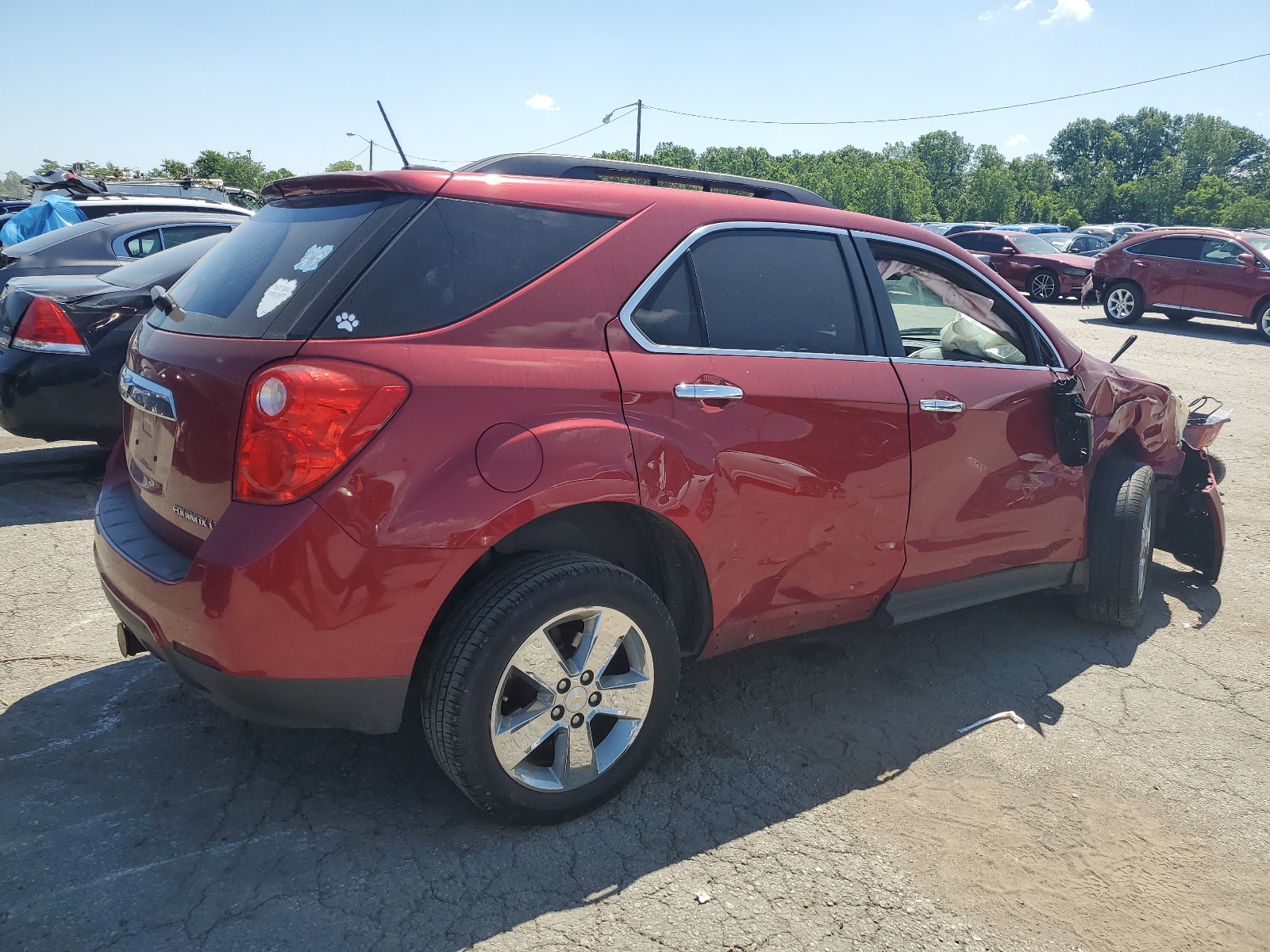 2015 Chevrolet Equinox Lt vin: 1GNALCEK2FZ136407