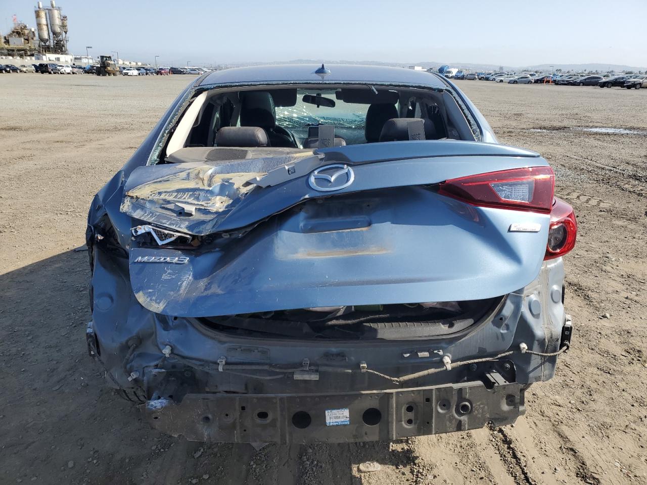 2015 Mazda 3 Touring VIN: JM1BM1V36F1220493 Lot: 54385864