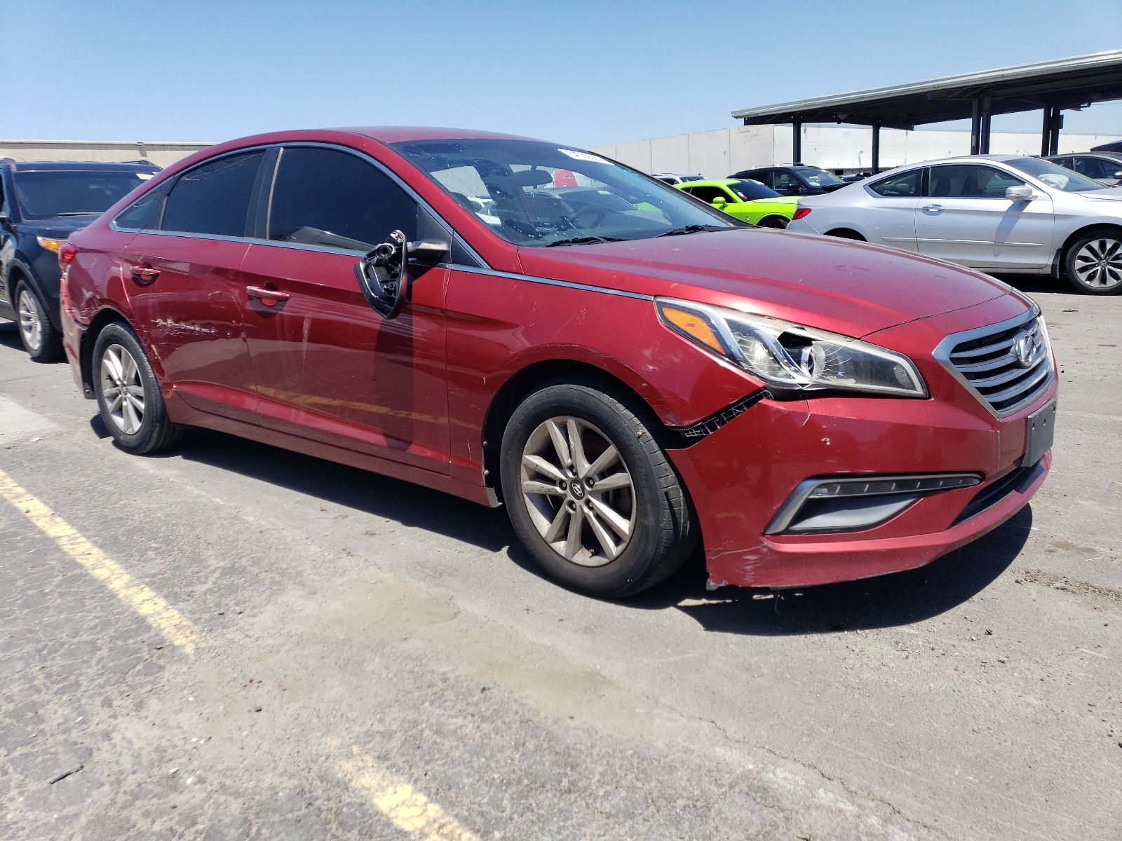 2015 Hyundai Sonata Se vin: 5NPE24AF4FH166396