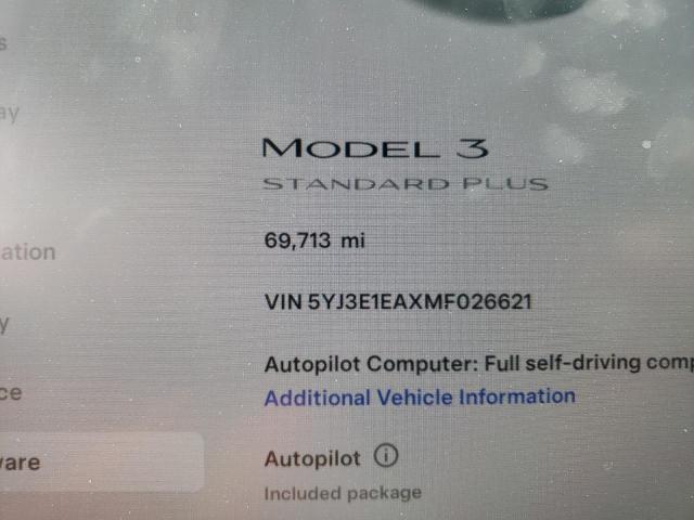  TESLA MODEL 3 2021 Черный