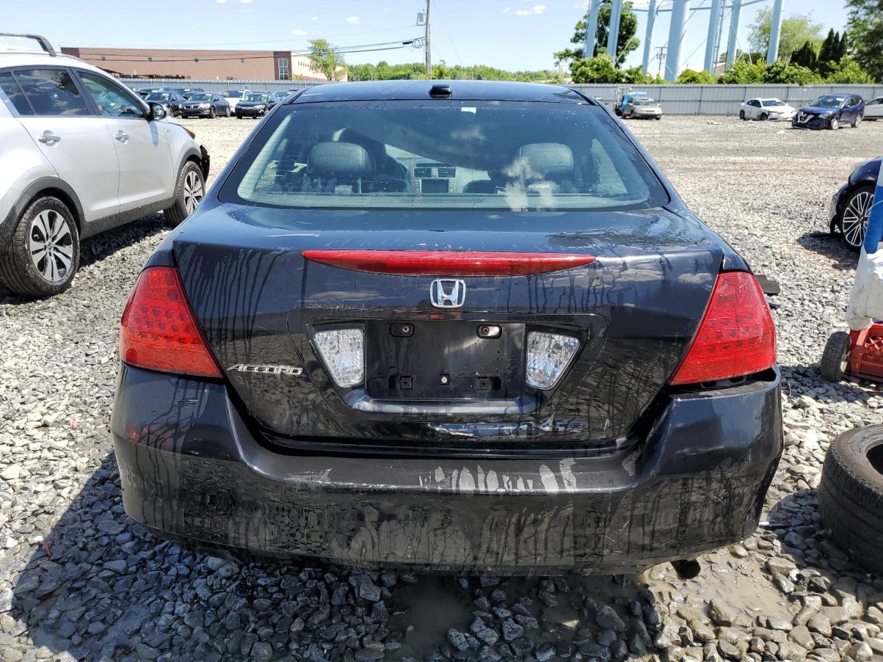 2007 Honda Accord Ex VIN: 1HGCM56717A079316 Lot: 57021174