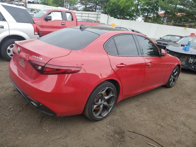  ALFA ROMEO GIULIA 2017 Czerwony
